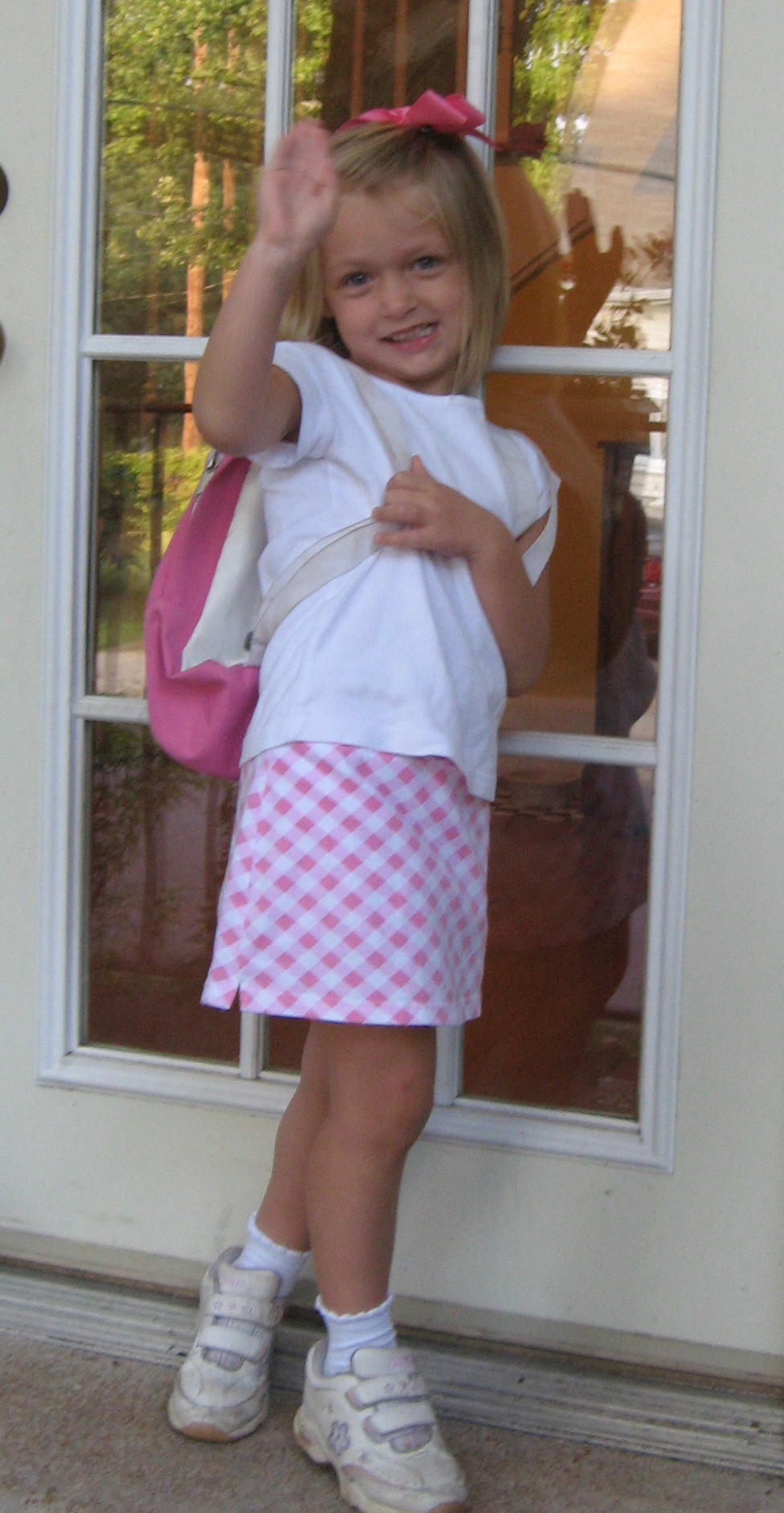 2008_08_27 Cate starts 2nd year of Preschool.jpg